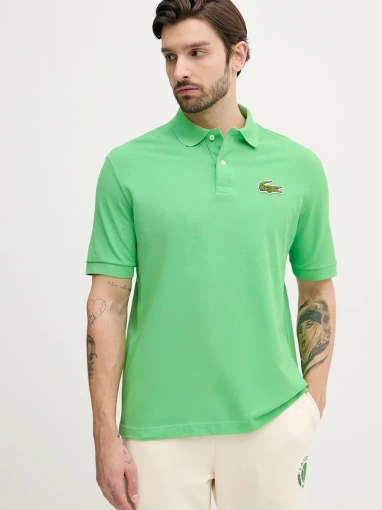 Zdjęcie produktu Lacoste polo bawełniane zielony