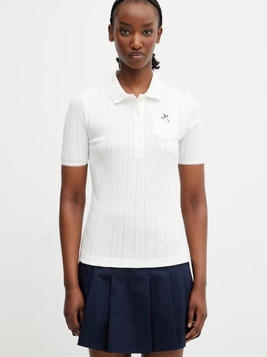 Zdjęcie produktu Lacoste polo bawełniane damskie