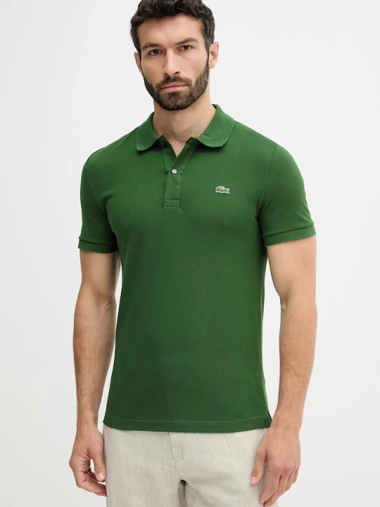 Zdjęcie produktu Lacoste polo bawełniane zielony