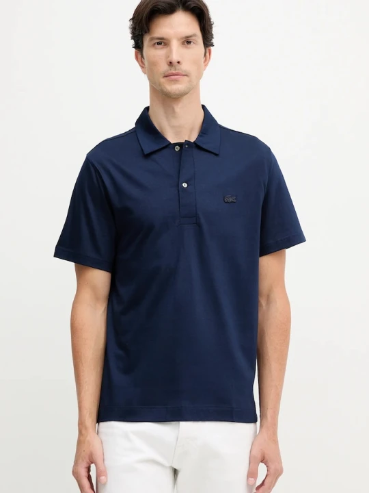 Zdjęcie produktu Lacoste polo męskie bawełniane granatowy