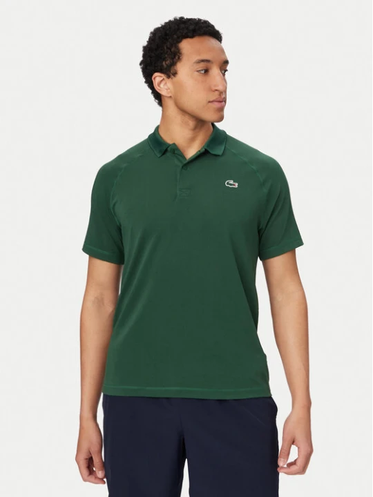 Zdjęcie produktu Lacoste Polo DH0159 Zielony Regular Fit