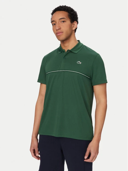 Zdjęcie produktu Lacoste Polo DH0171 Zielony Regular Fit