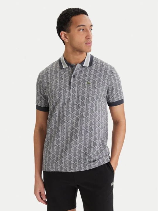 Zdjęcie produktu Lacoste Polo DH1417 Szary Classic Fit