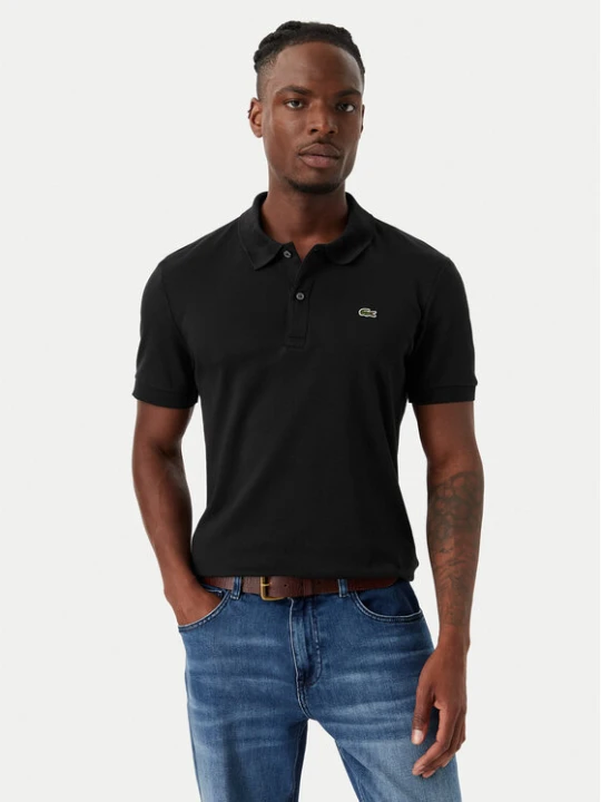 Zdjęcie produktu Lacoste Polo DH2050 Czarny Regular Fit