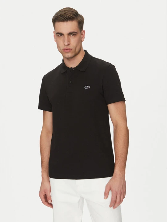 Zdjęcie produktu Lacoste Polo DH5522 Czarny Regular Fit