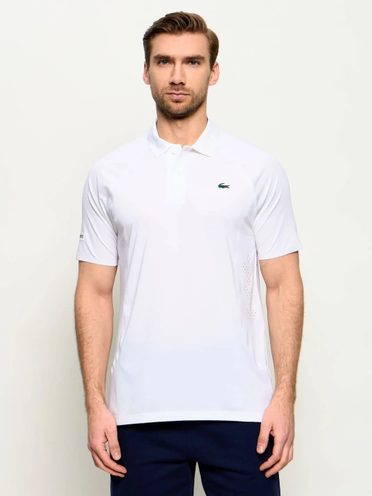 Zdjęcie produktu Lacoste Polo | Lacoste x Novak Djokovic | Slim Fit biały
