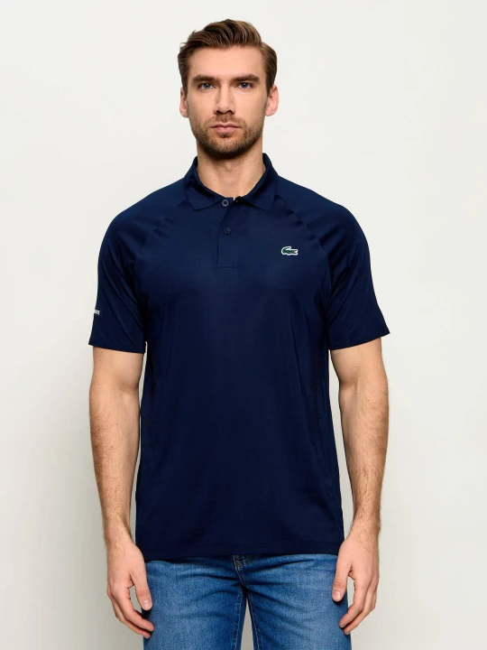 Zdjęcie produktu Lacoste Polo | Lacoste x Novak Djokovic | Slim Fit granatowy