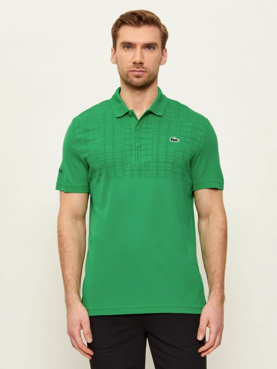 Zdjęcie produktu Lacoste Polo | Lacoste x Novak Djokovic | Regular Fit zielony