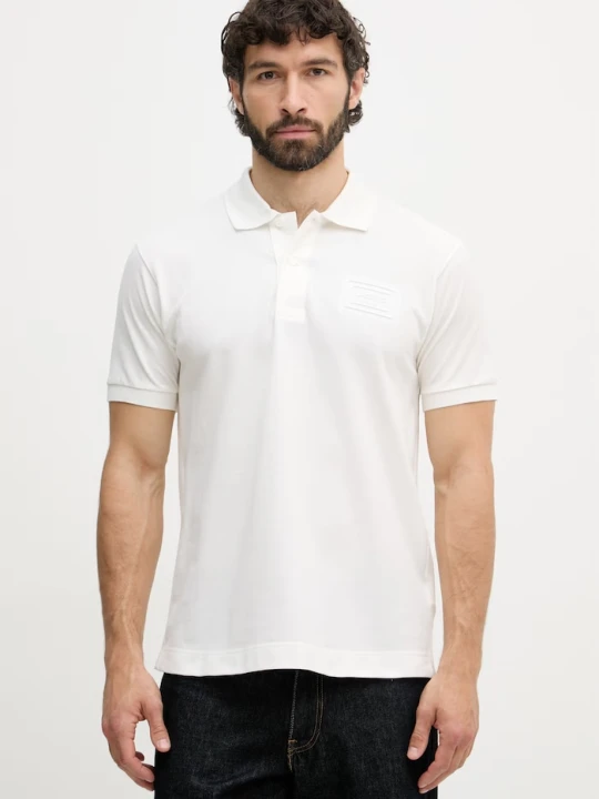 Zdjęcie produktu Lacoste polo męskie bawełniane biały