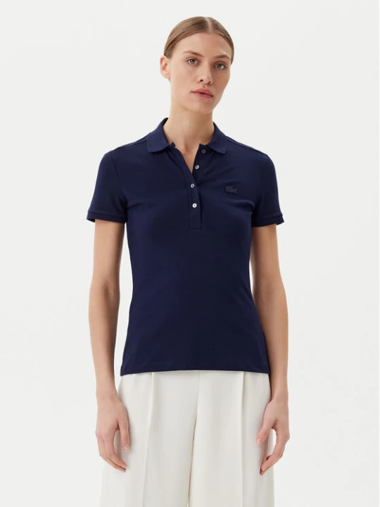 Zdjęcie produktu Lacoste Polo PF5462 Granatowy Slim Fit
