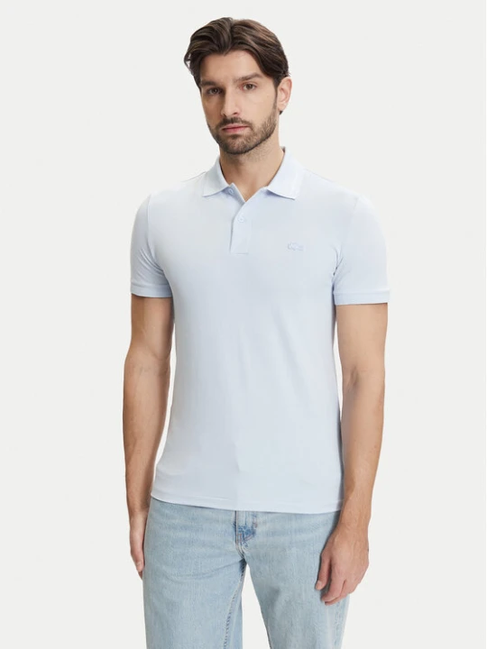 Zdjęcie produktu Lacoste Polo PH5056 Błękitny Slim Fit Niebieski jasny