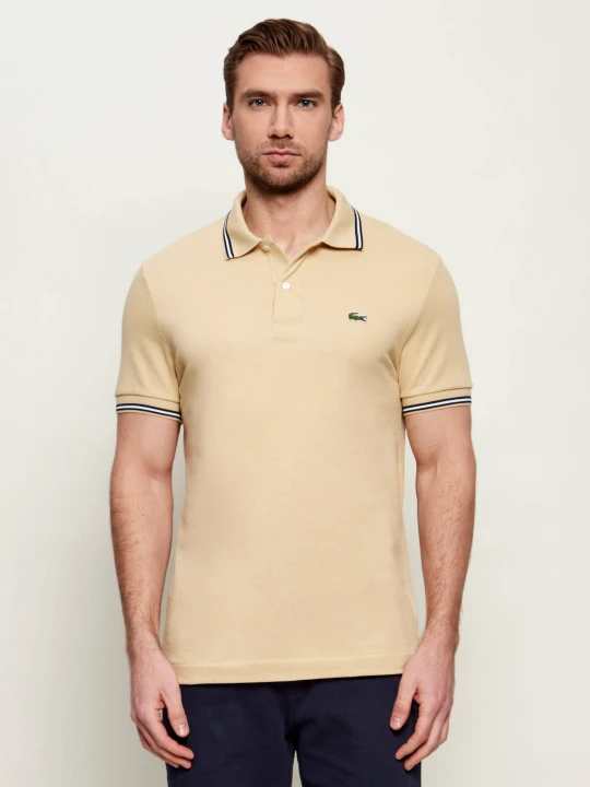 Zdjęcie produktu Lacoste Polo | Regular Fit | pique beżowy