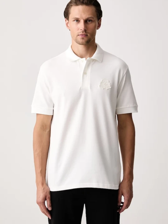 Zdjęcie produktu Lacoste polo sportowe męskie bawełniane beżowy