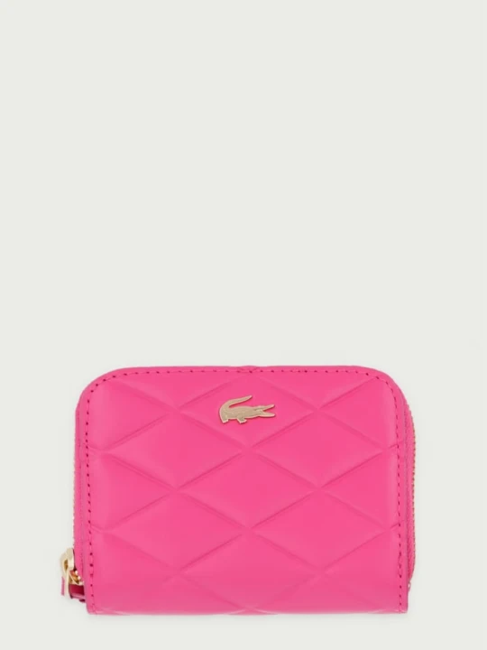 Zdjęcie produktu Lacoste portfel damski skórzany różowy