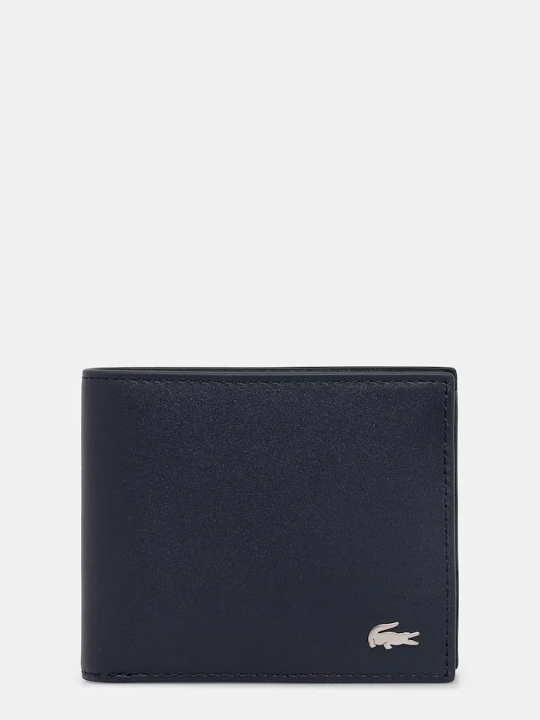 Zdjęcie produktu Lacoste portfel skórzany granatowy