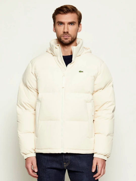 Zdjęcie produktu Lacoste Puchowa kurtka | Regular Fit kremowy