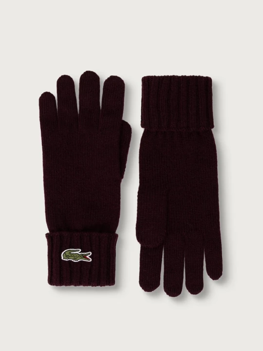 Zdjęcie produktu Lacoste rękawiczki wełniane