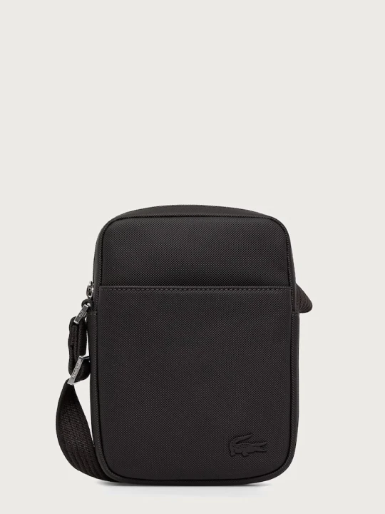 Zdjęcie produktu Lacoste saszetka z imitacji skóry brązowy