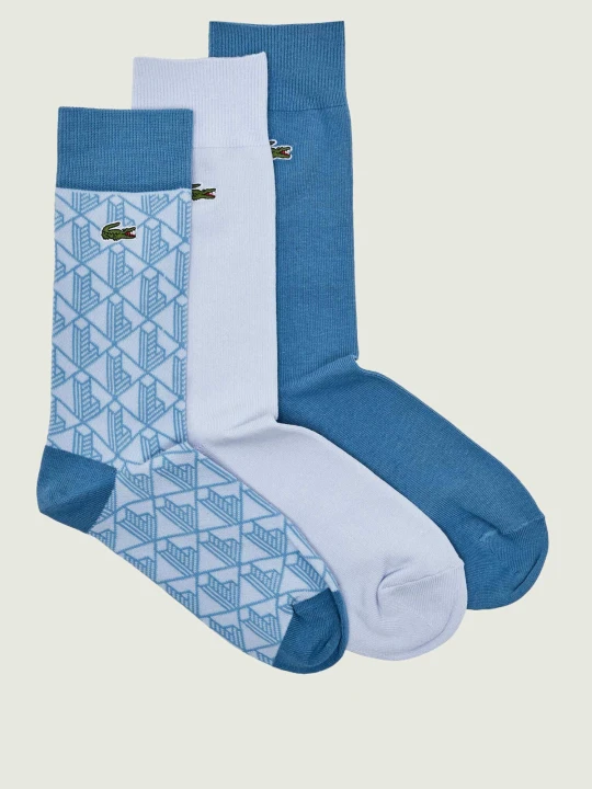 Zdjęcie produktu Lacoste Skarpety 3-pack niebieski
