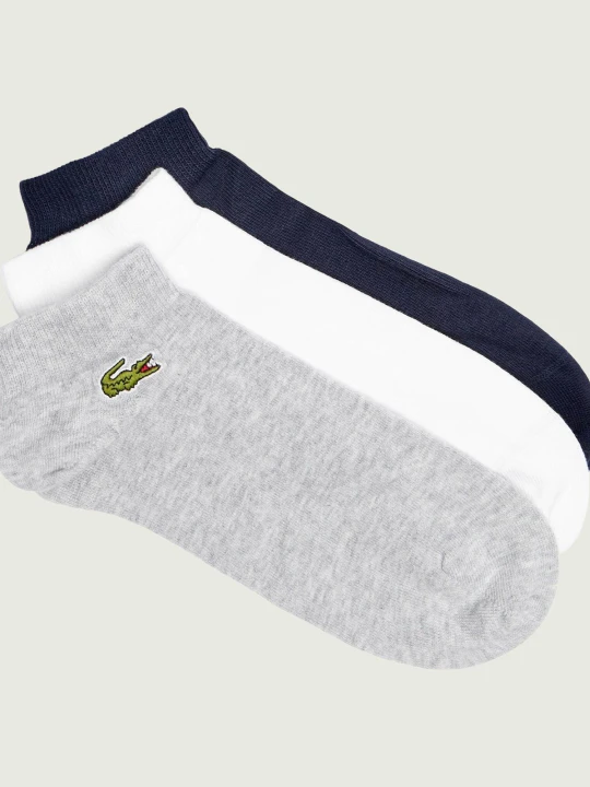 Zdjęcie produktu Lacoste Skarpety / stopki 3 pack granatowy