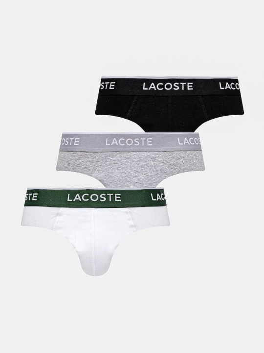 Zdjęcie produktu Lacoste slipy 3-pack biały