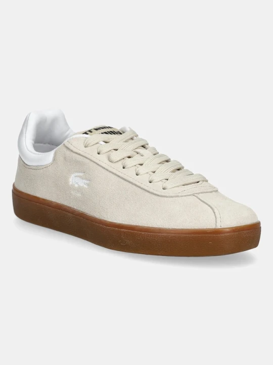Zdjęcie produktu Lacoste sneakersy zamszowe BASESHOT beżowy