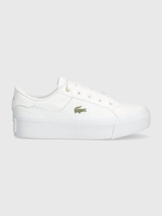 Zdjęcie produktu Lacoste sneakersy Ziane Platform Logo Leather biały