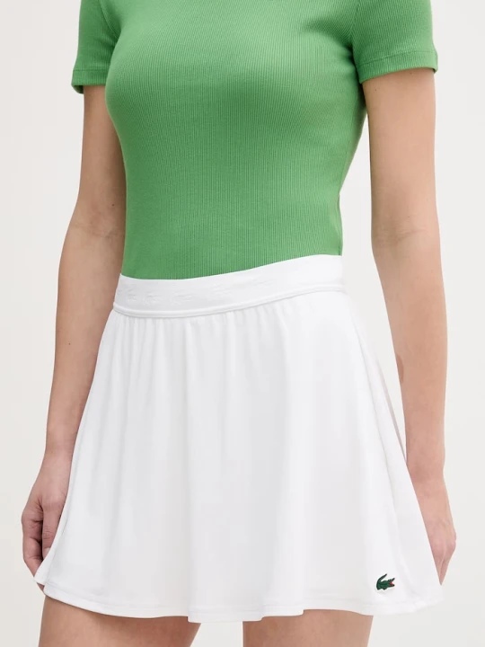 Zdjęcie produktu Lacoste spódnica rozkloszowana biały