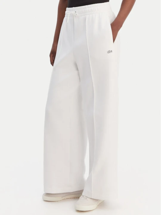 Zdjęcie produktu Lacoste Spodnie dresowe XF0041 Biały Relaxed Fit