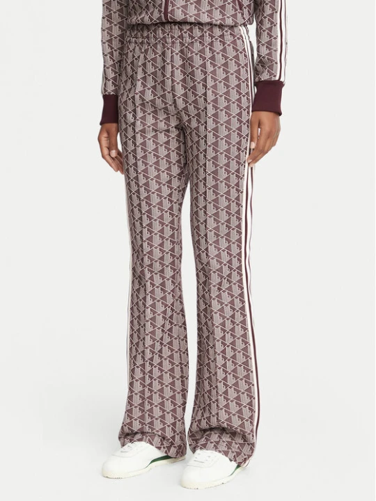 Zdjęcie produktu Lacoste Spodnie dresowe XF9313 Bordowy Regular Fit
