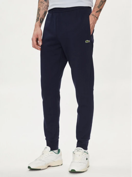 Zdjęcie produktu Lacoste Spodnie dresowe XH9624 Granatowy Regular Fit