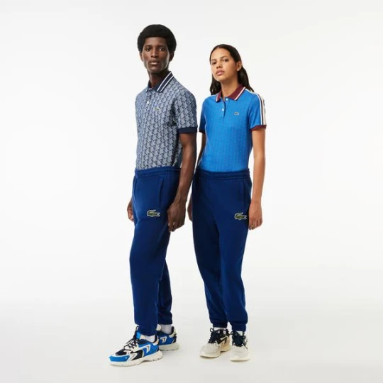 Zdjęcie produktu Lacoste Spodnie sportowe unisex z polaru z bawełny organicznej