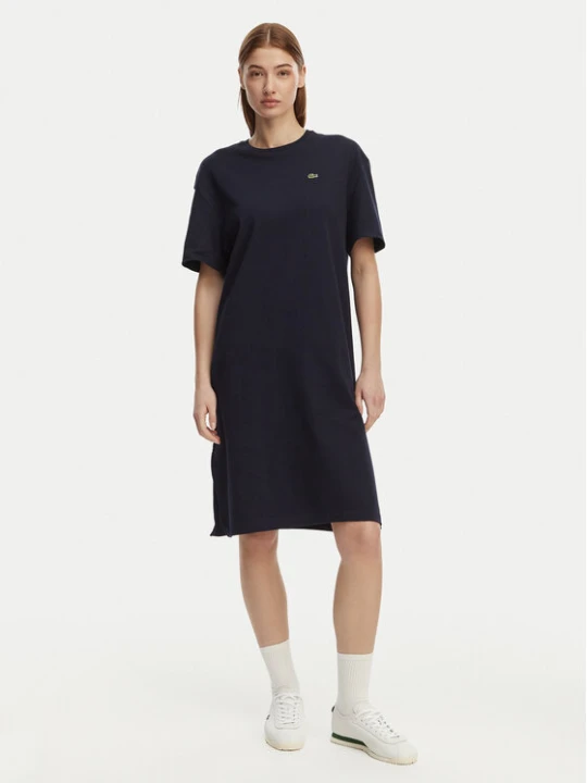 Zdjęcie produktu Lacoste Sukienka codzienna EF2883 Granatowy Oversize