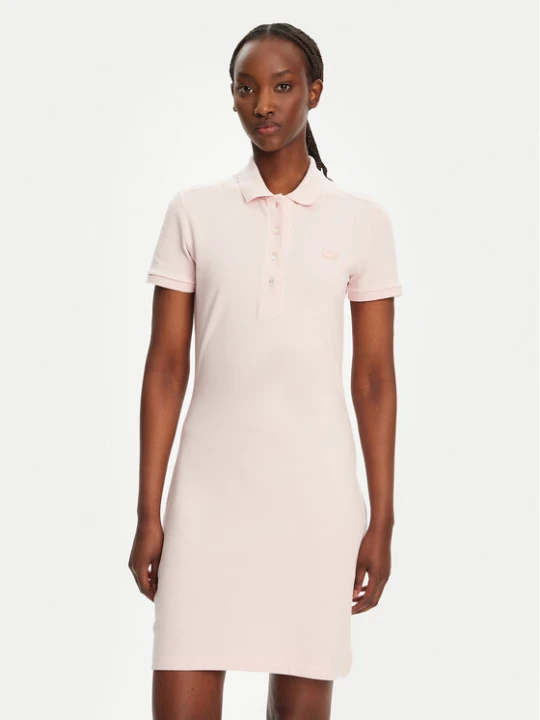 Zdjęcie produktu Lacoste Sukienka codzienna EF5473 Różowy Slim Fit