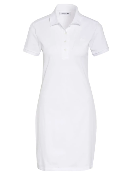 Zdjęcie produktu Lacoste Sukienka Polo Z Piki weiss BIAŁY