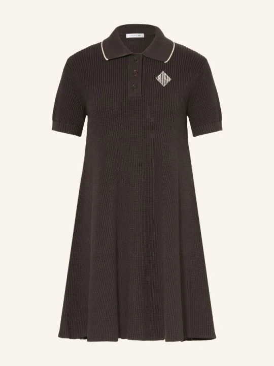 Zdjęcie produktu Lacoste Sukienka Z Dzianiny braun CIEMNOBRĄZOWY
