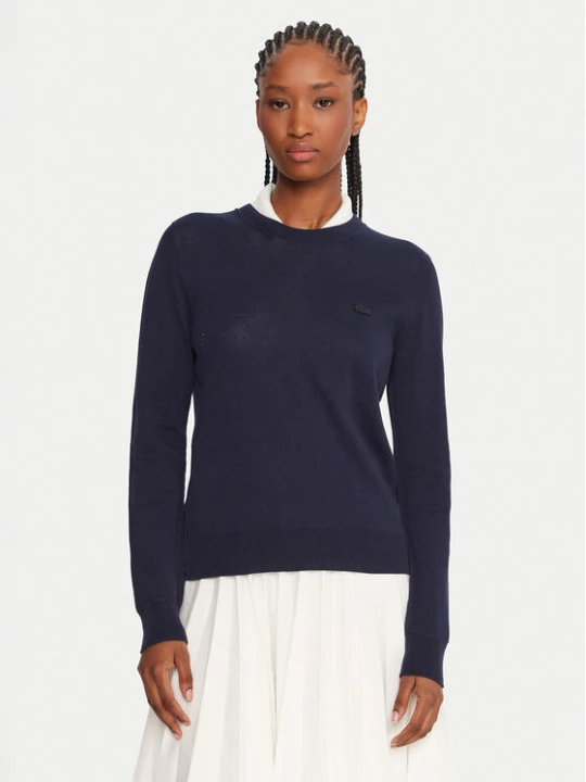 Zdjęcie produktu Lacoste Sweter AF4145 Granatowy Regular Fit