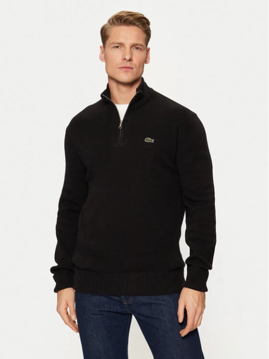 Zdjęcie produktu Lacoste Sweter AH3052 Czarny Classic Fit