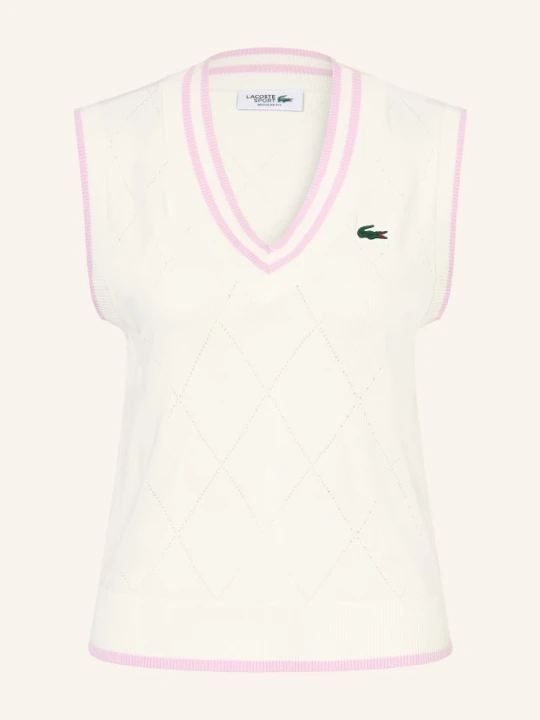 Zdjęcie produktu Lacoste Sweter Bez Rękawów weiss