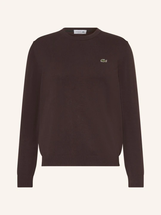 Zdjęcie produktu Lacoste Sweter braun CIEMNOBRĄZOWY