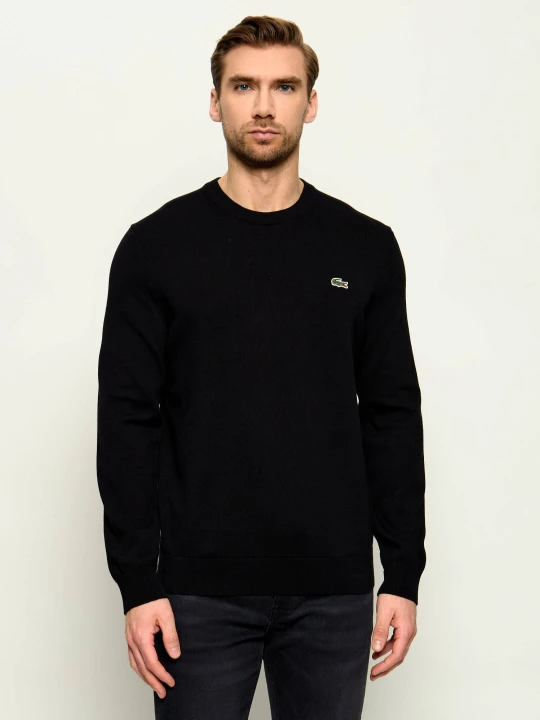 Zdjęcie produktu Lacoste Sweter | Regular Fit czarny
