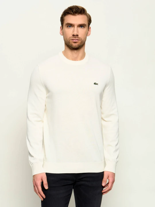 Zdjęcie produktu Lacoste Sweter | Regular Fit biały