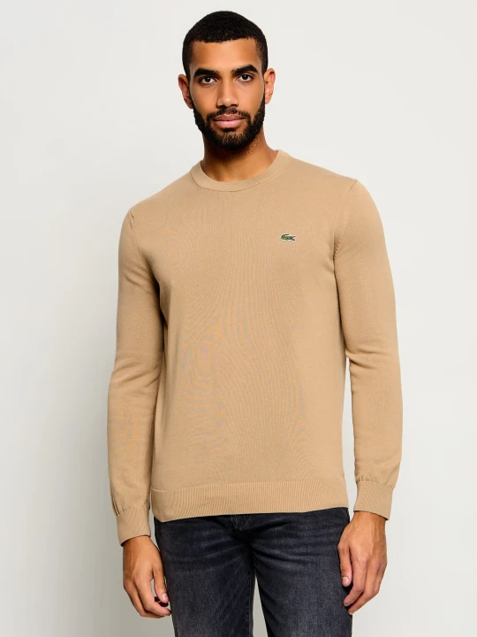 Zdjęcie produktu Lacoste Sweter | Regular Fit beżowy