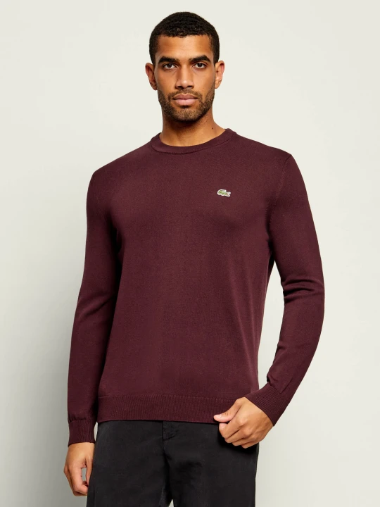 Zdjęcie produktu Lacoste Sweter | Regular Fit bordowy