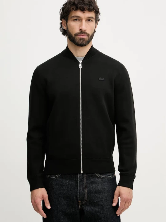 Zdjęcie produktu Lacoste sweter rozpinany męski czarny