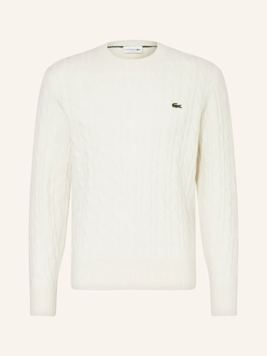 Zdjęcie produktu Lacoste Sweter weiss BIAŁY