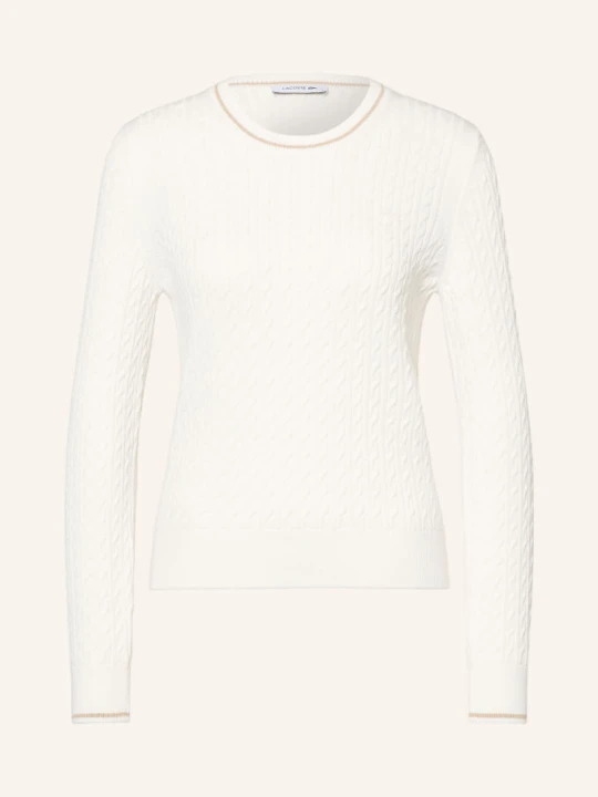 Zdjęcie produktu Lacoste Sweter weiss