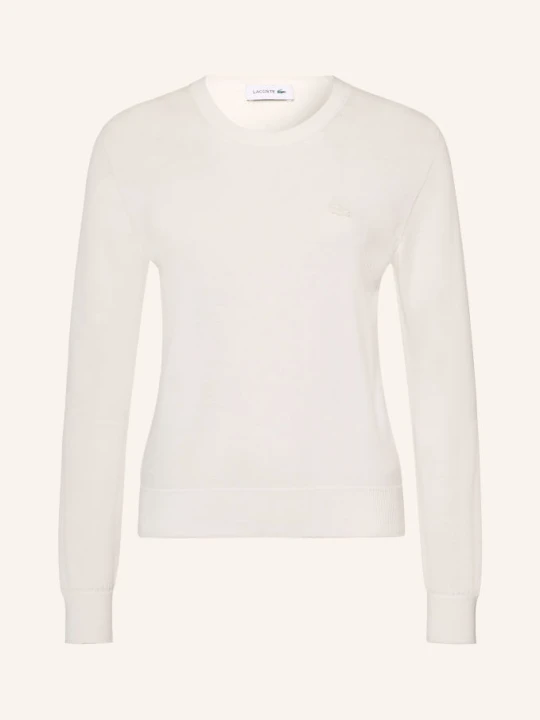 Zdjęcie produktu Lacoste Sweter weiss BIAŁY