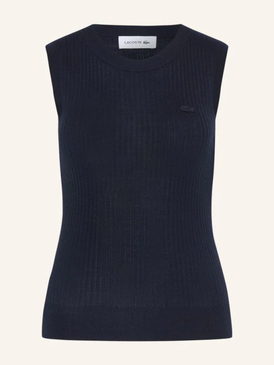 Zdjęcie produktu Lacoste Sweter Z Dzianiny blau GRANATOWY