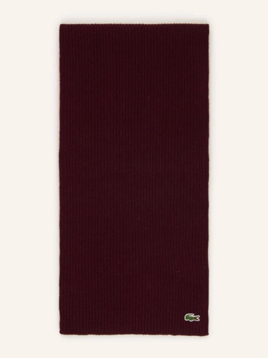 Zdjęcie produktu Lacoste Szal rot CIEMNOCZERWONY